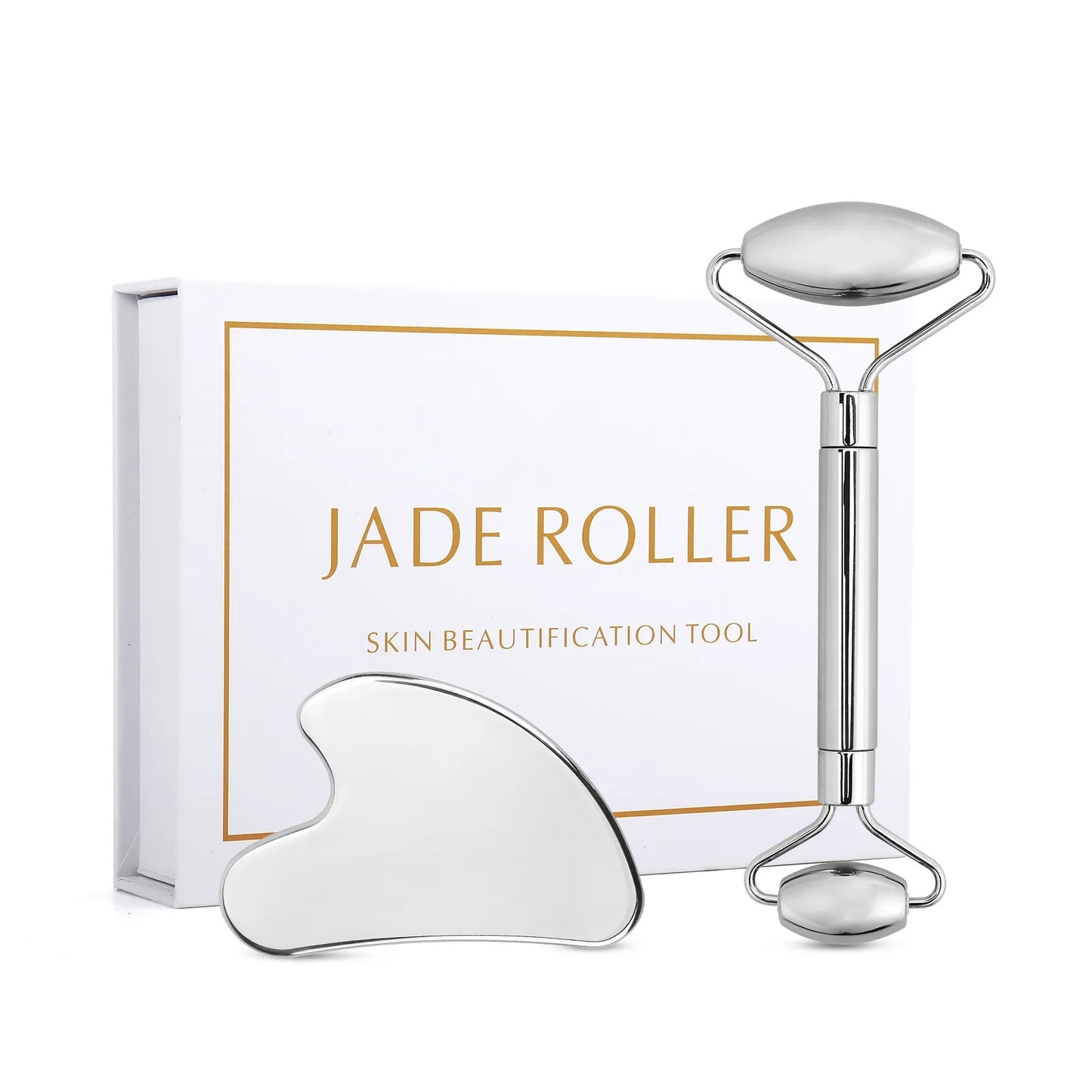 Jade Roller Gua Sha Skin  Care Kit