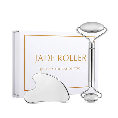 Jade Roller Gua Sha Skin  Care Kit